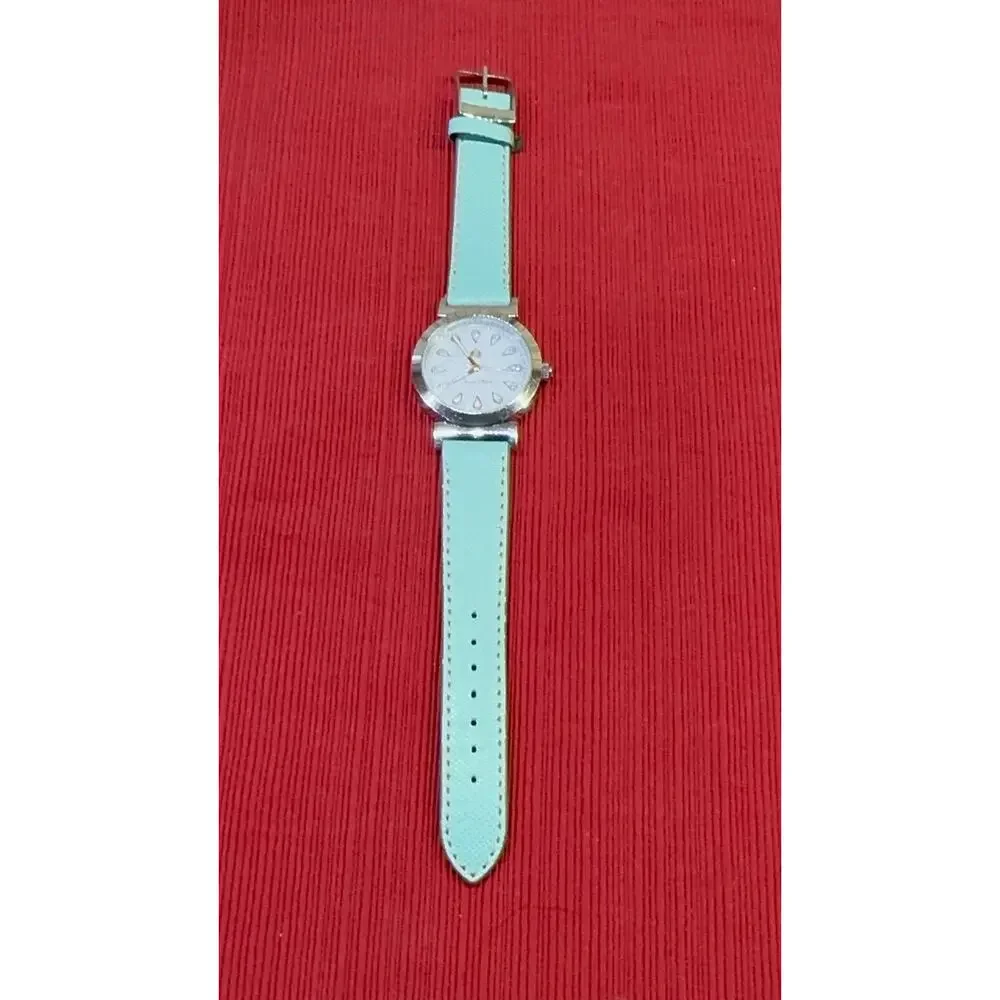 Premier Designs PP1287 Women's Watch 35mm w/Brown‎ & Green Reversible Band